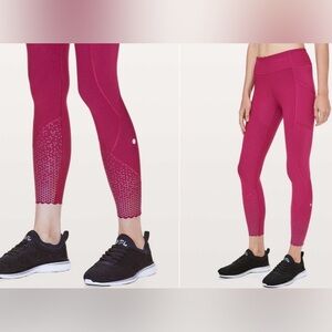 Lululemon Tight Stuff Tight II 25" in Star Ruby